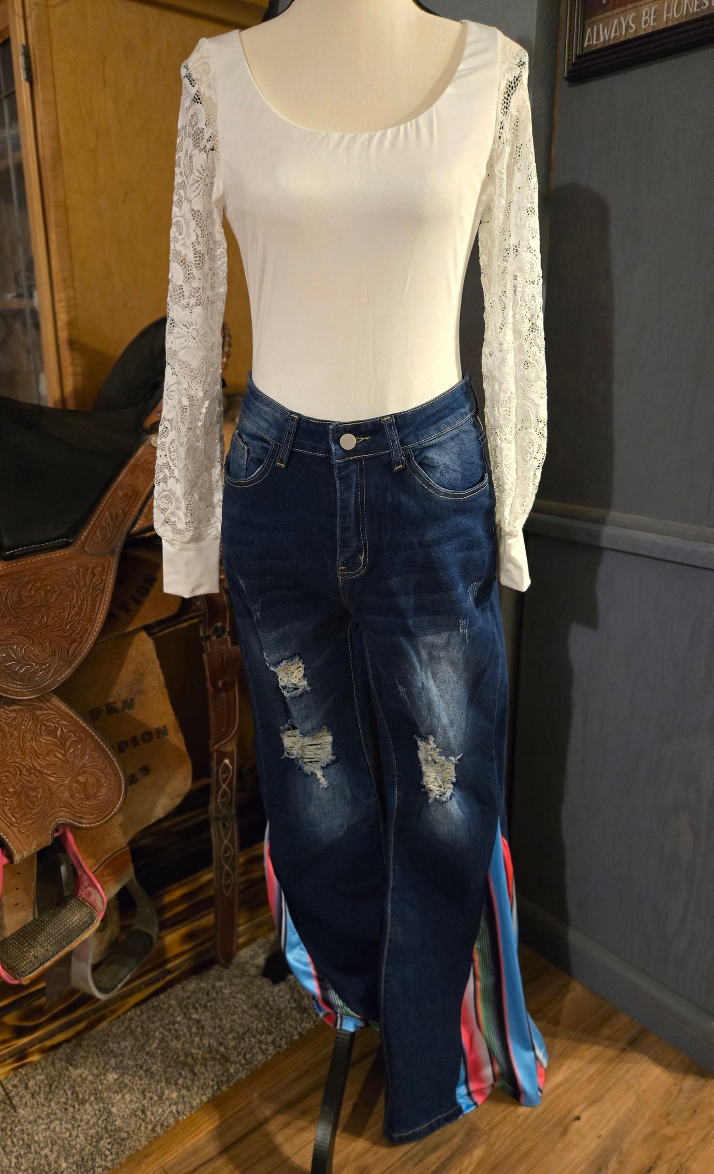 Multicolor Bell Bottoms