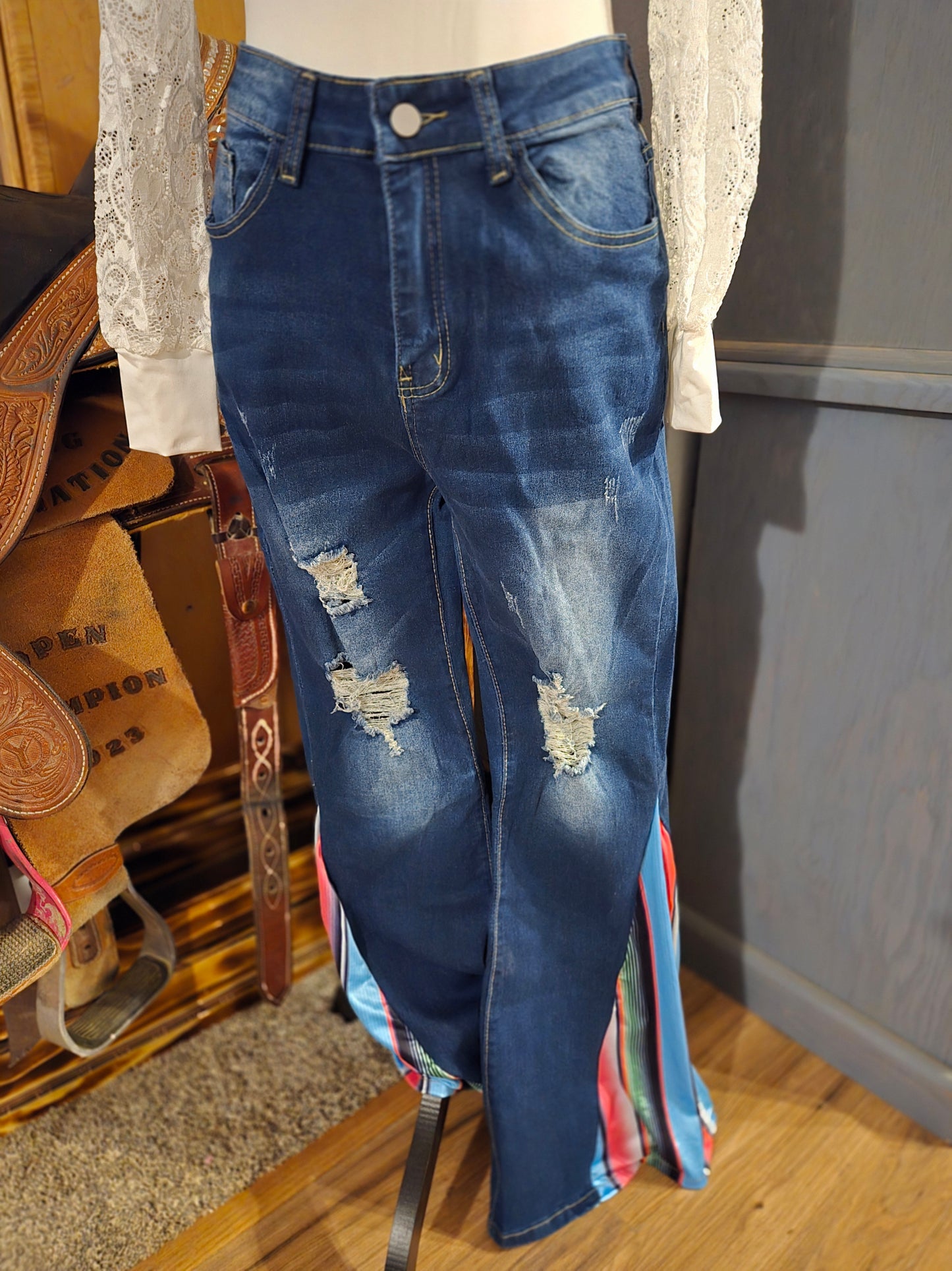 Multicolor Bell Bottoms