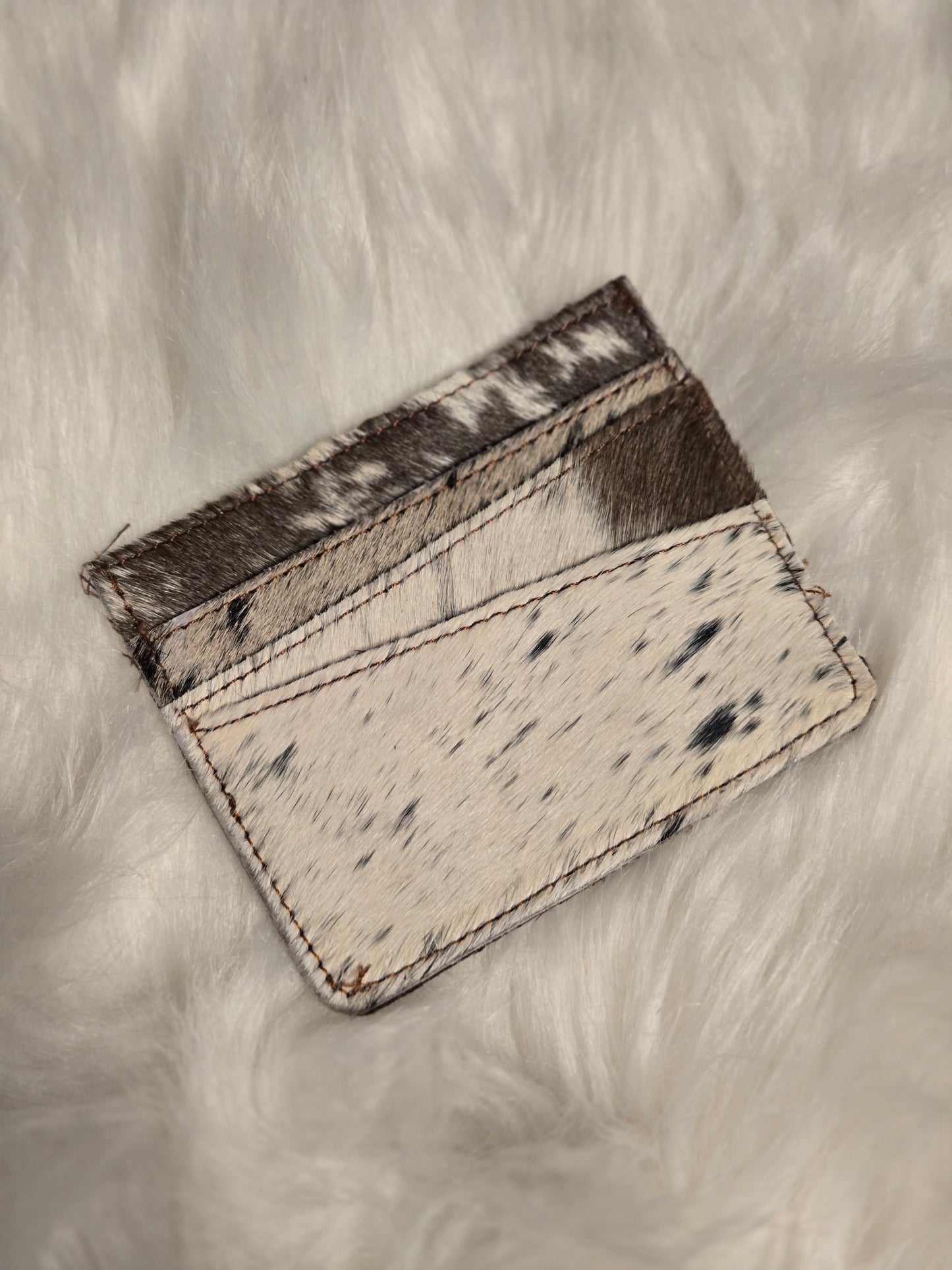 Cowhide Card Holder