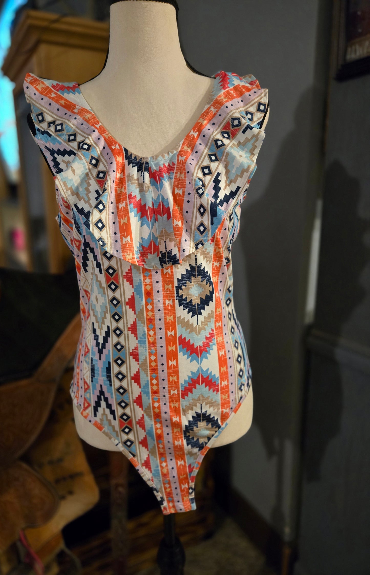 Ruffle Bodysuit